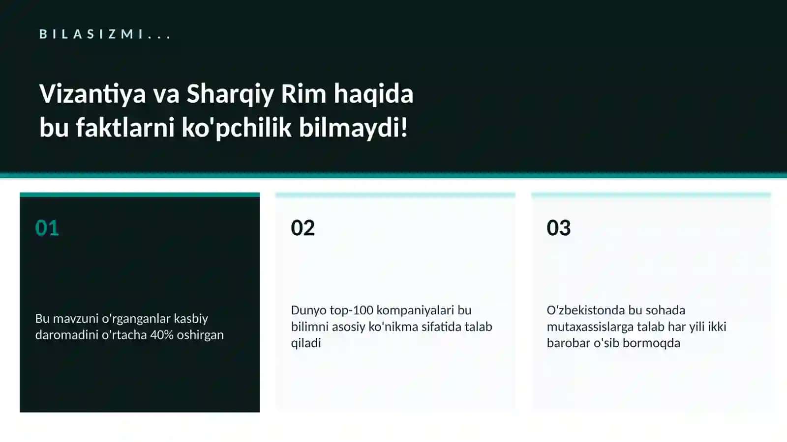Vizantiya va Sharqiy Rim 2