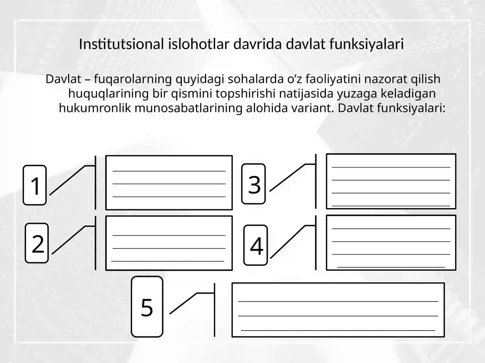 Institutsional nazariyalarning paydo bo’lishi va rivojlanishi tarixi 2