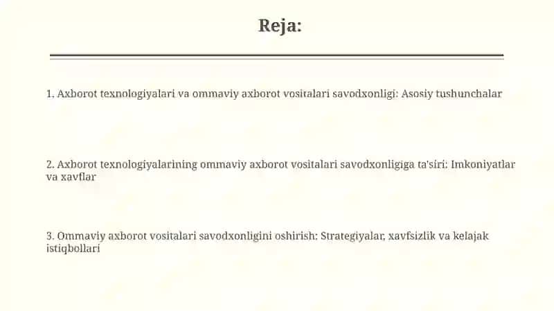 Axborot texnologiyalari va ularning media savodxonlikga taʼsiri 2