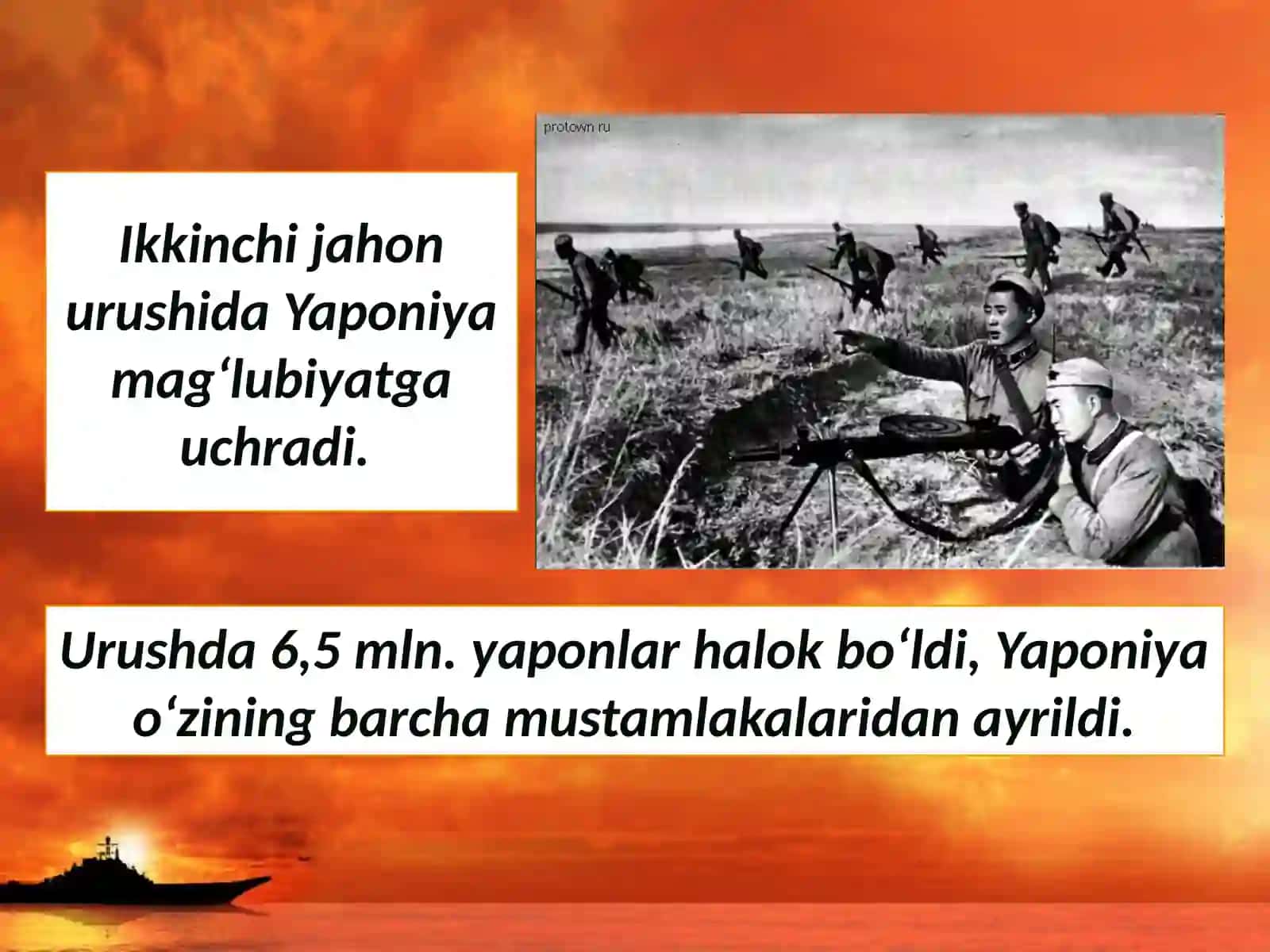 Ikkinchijahon urushi 2