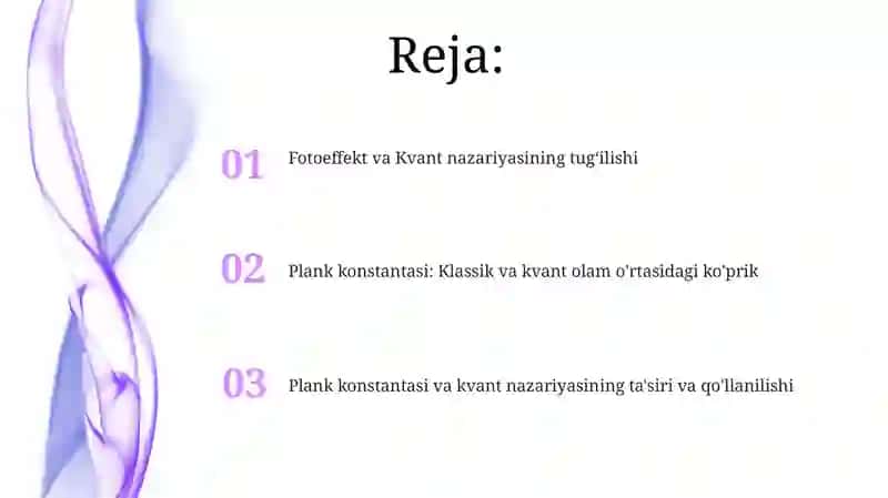 Plank g'oyasi va Eynshteyning kvant nazaryasi 2