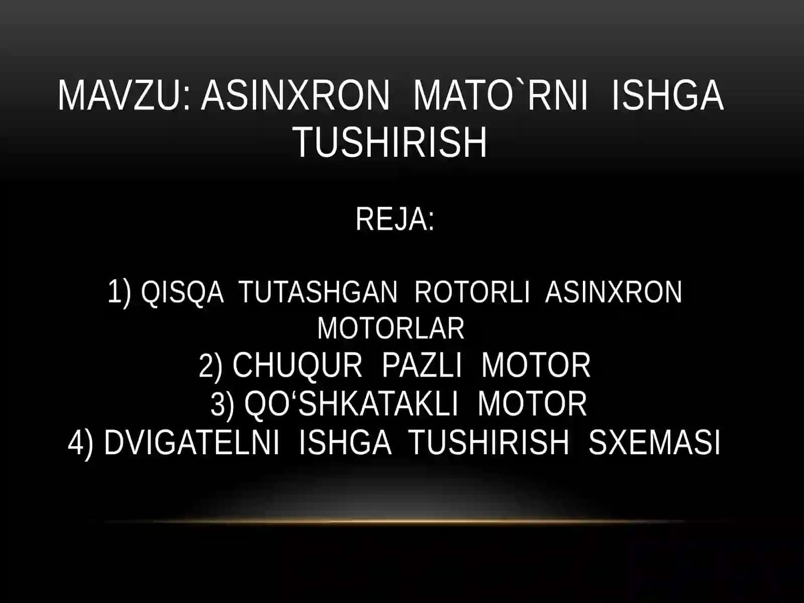 Elektryurit malari asoslarini tayyorlash 2