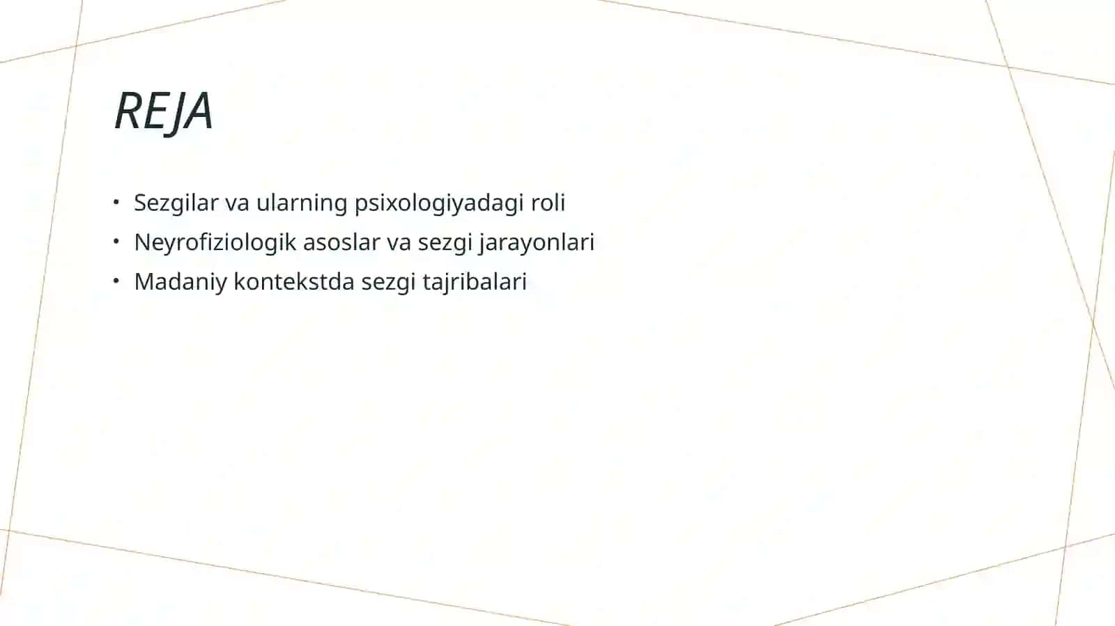 Umumiy psixologiyada Sezgilar haqida umumiy tushuncha va uning nerv-fiziologik asoslar 2