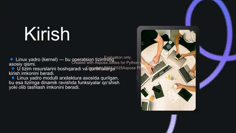 Linux yadro modullari bilan ishlash. (Ubuntu misolida) 2