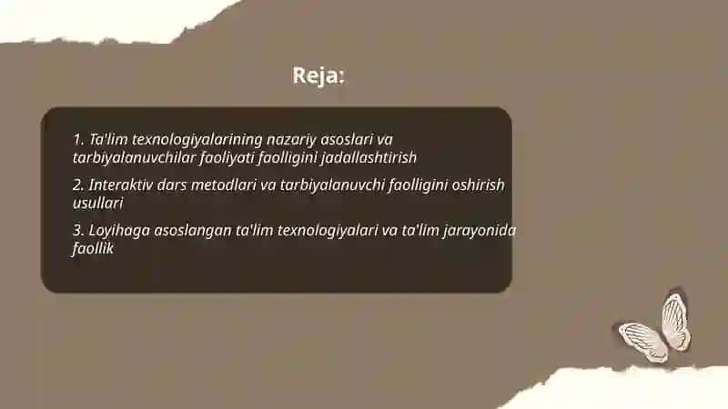 Ta'lim Texnologiyalari 2