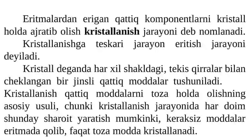 KRISTALLIZATORLARNI HISOBLASH 2