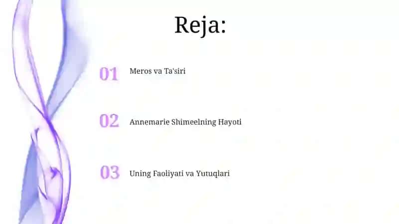 Annemarie Shimeelning Hayoti 2