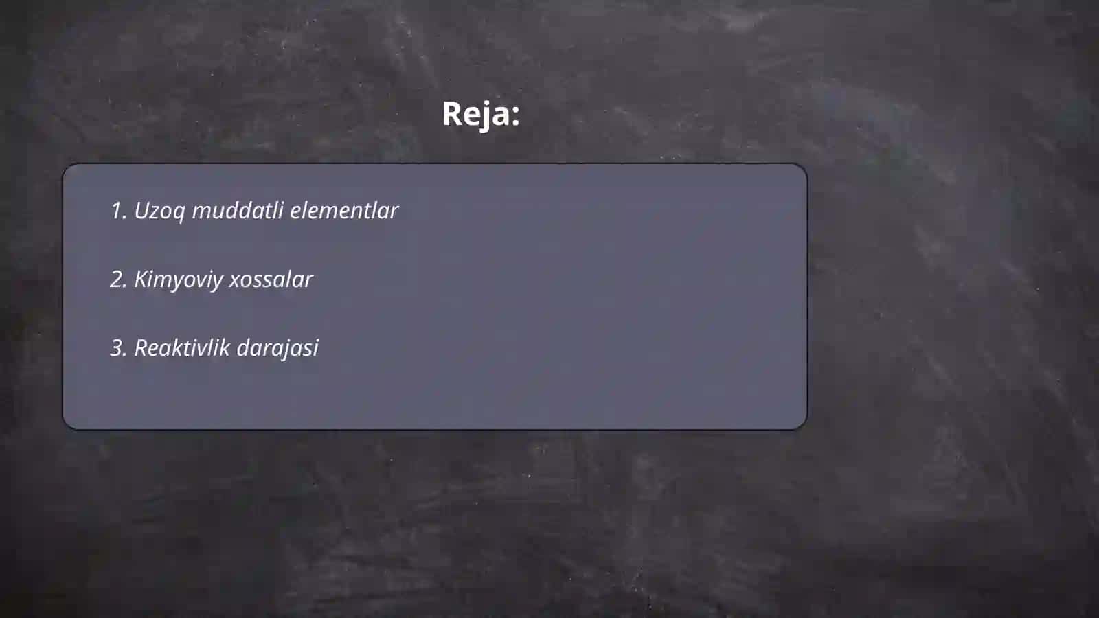 Kimyo 4-guruh elementlarining ahamiyati 2
