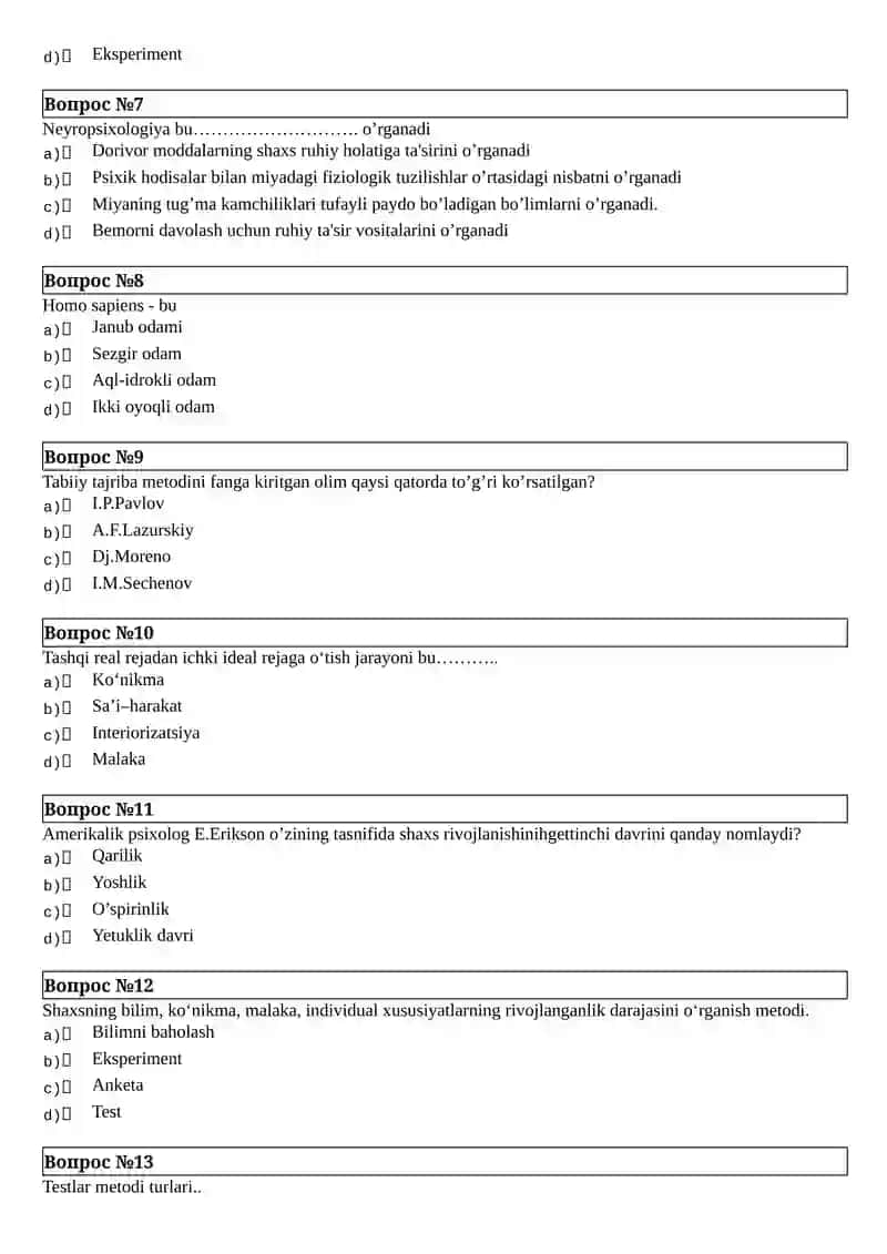 BASICAL OF GENERAL PSYCHOLOGY 2