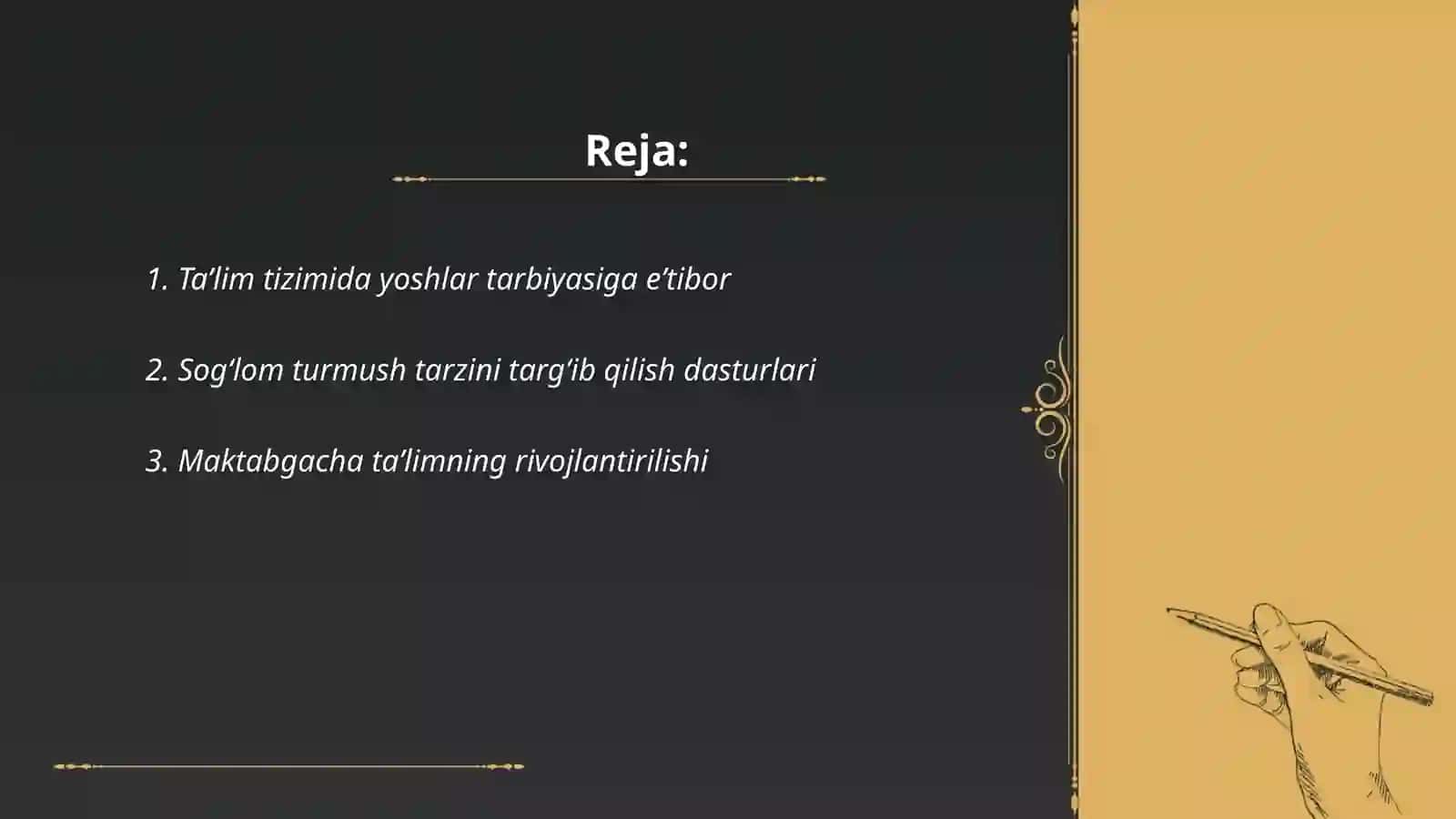 Ta'lim Tizimida Yoshlar Tarbiyasiga Eʼtibor 2
