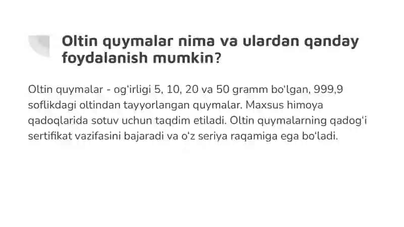 Oltin quymalar 2