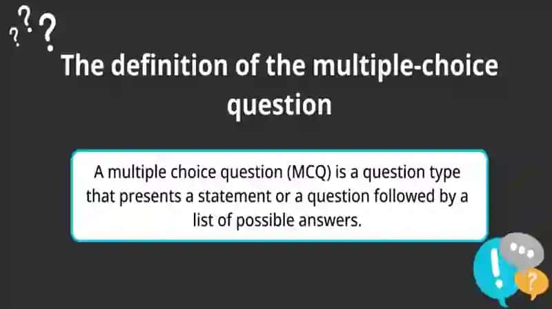 Multiple Choice Questions in Reading 2