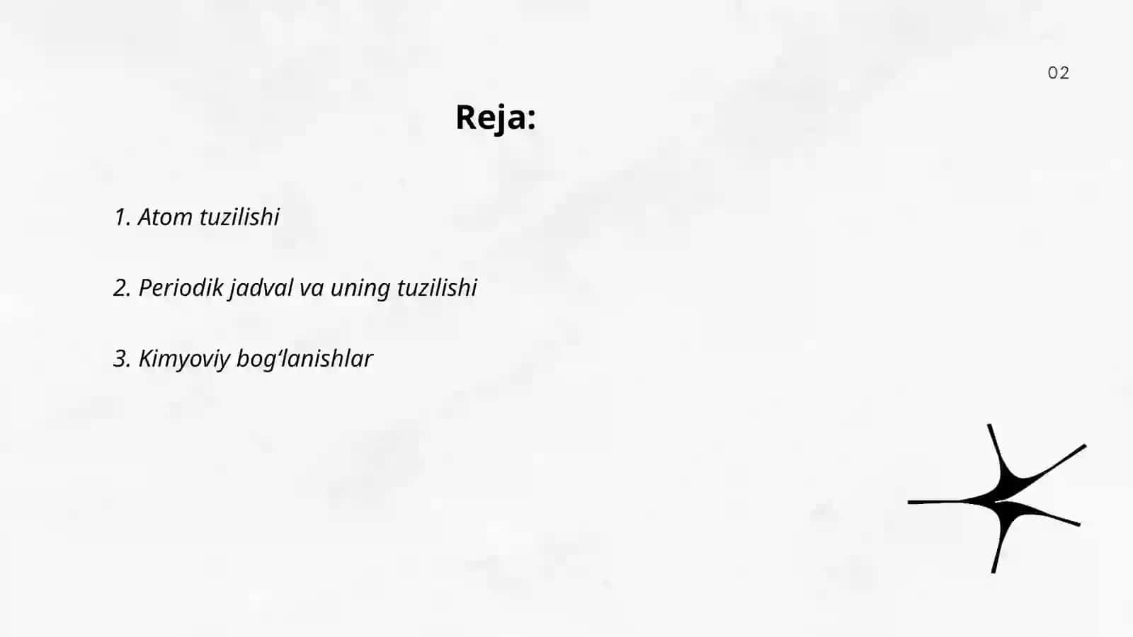 Anorganik kimyoning asosiy tushunchalari 2