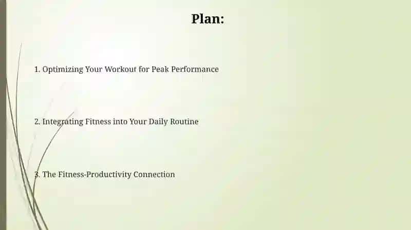Productivity in Shape 2