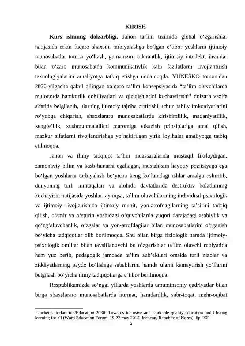 O‘QITUVCHILAR FAOLIYATLARIDA O‘QUVCHILARNING DARS INTIZOMI BILAN BOG‘LIQ BO‘LGAN MUAMMOLAR VA ULARNING YECHIMLARI. 2