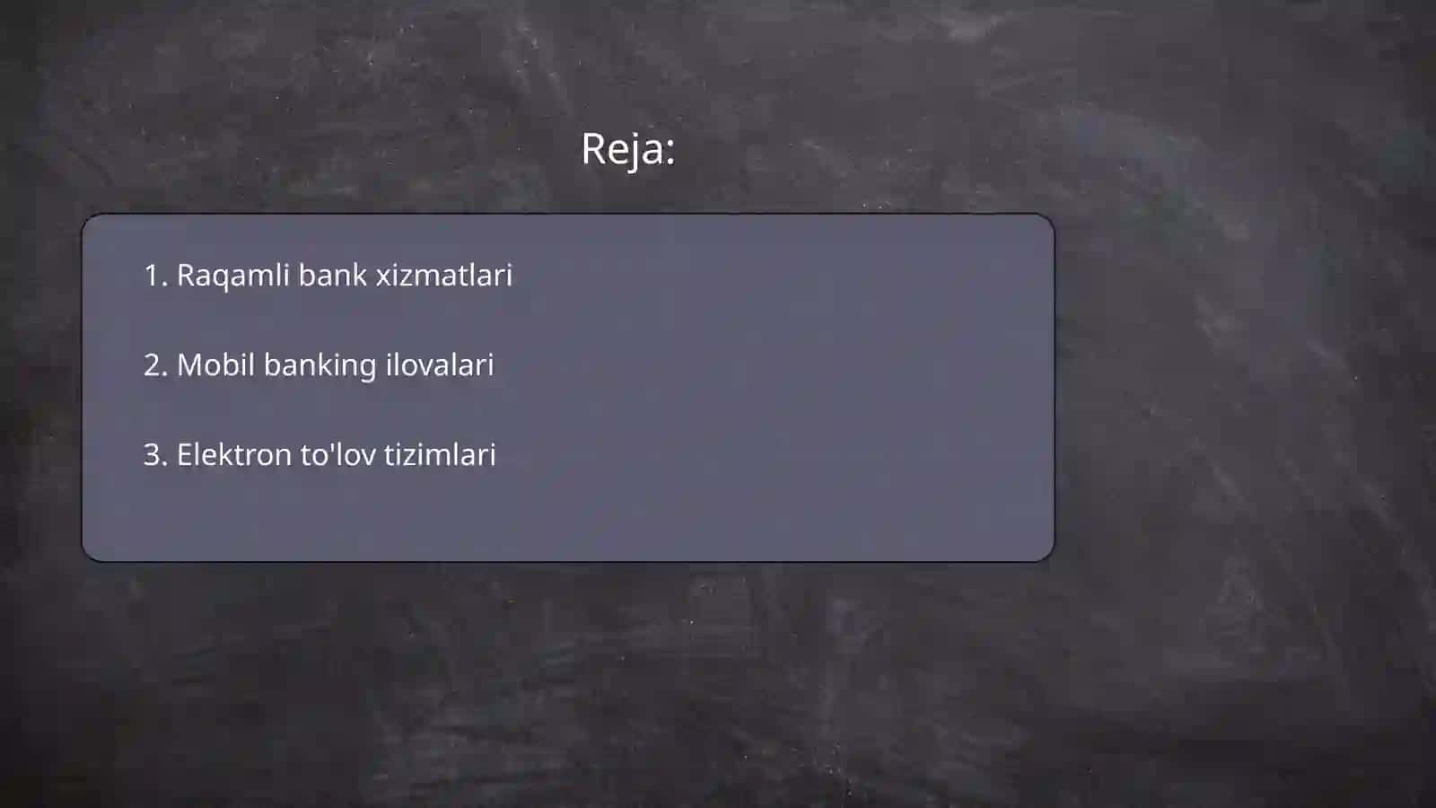 Raqamli moliyaviy texnologiyalar, mobil banklar va elektron to’lovlar 2