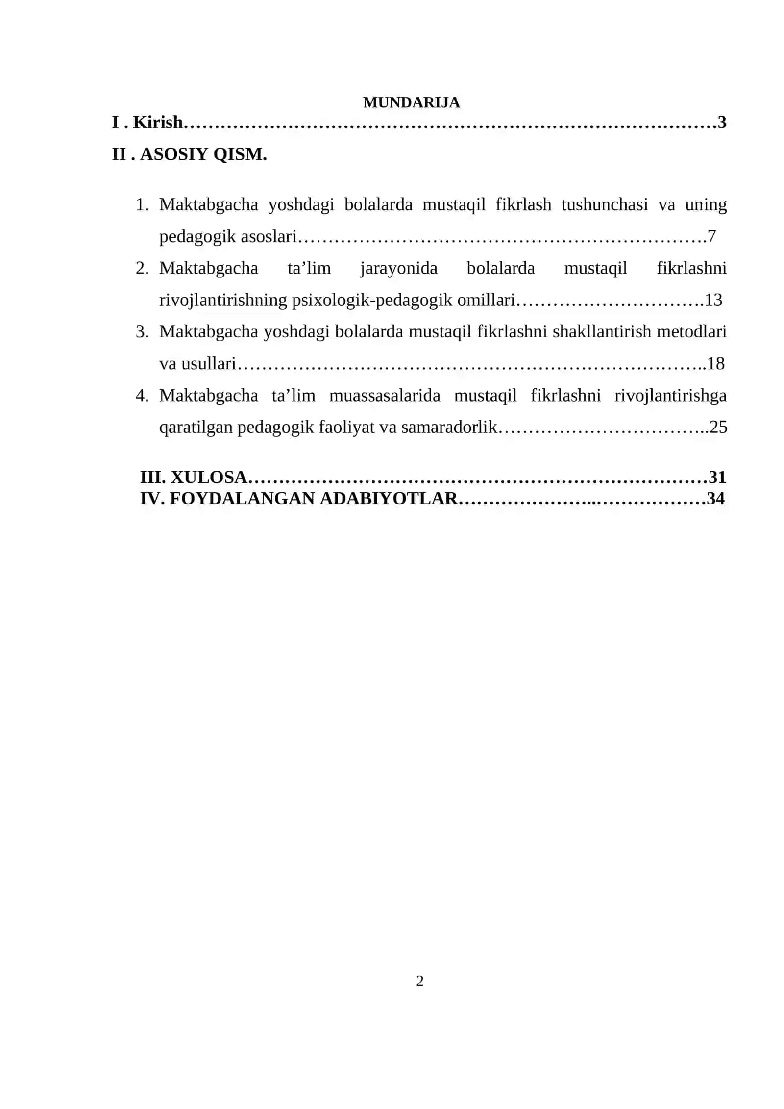 MAKTABGACHA YOSHDAGI BOLALARDA MUSTAQIL FIKIRLASHNI RIVOJLANTIRISH METODLARI 2