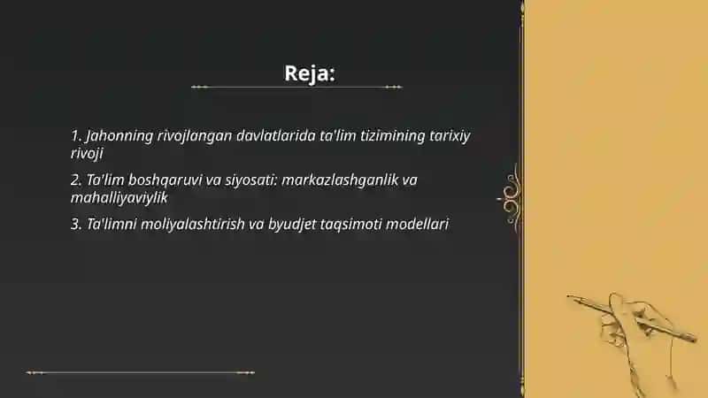 Jahonning rivojlangan davlatlarida ta'lim tizimi 2