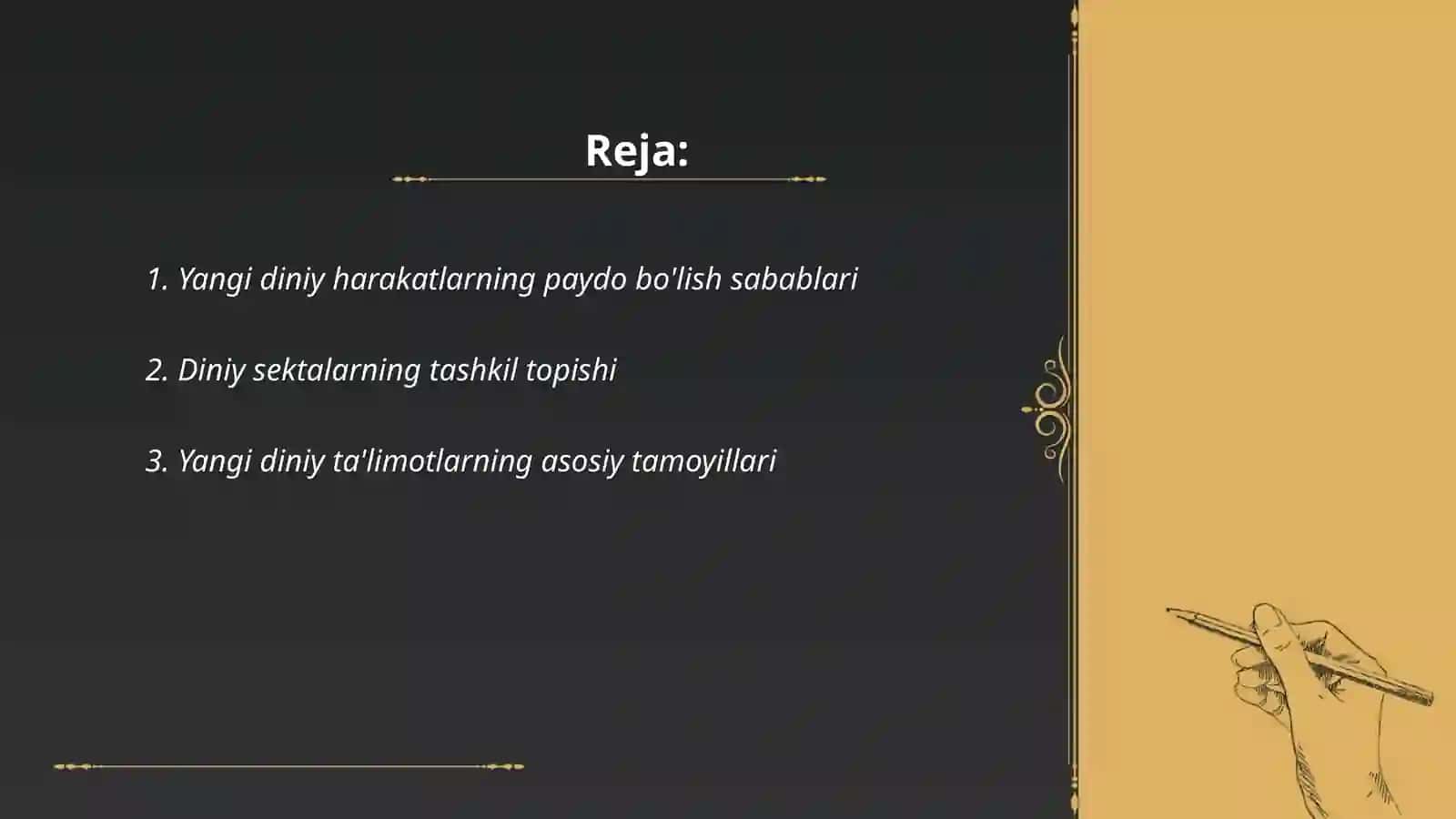 Yangi diniy ta'limotlar va sektalar 2