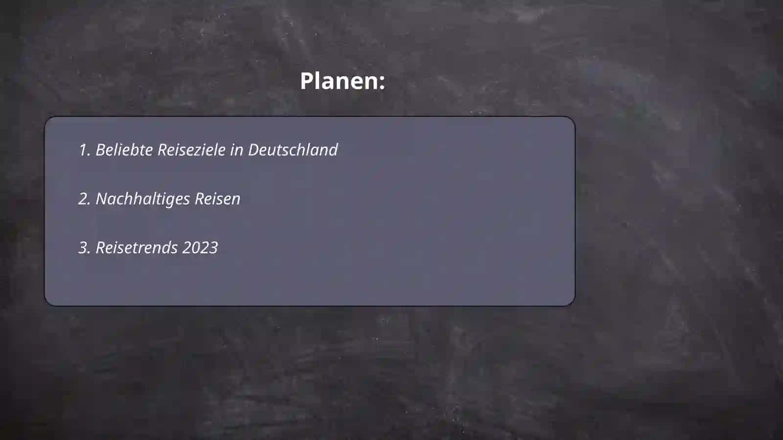 Urlaub und reisen 2
