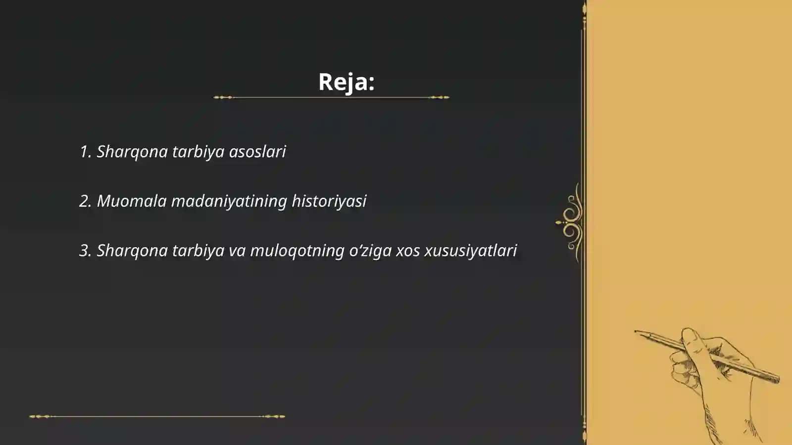 Sharqona tarbiya va muosharat odobining muloqotga taʼsiri 2