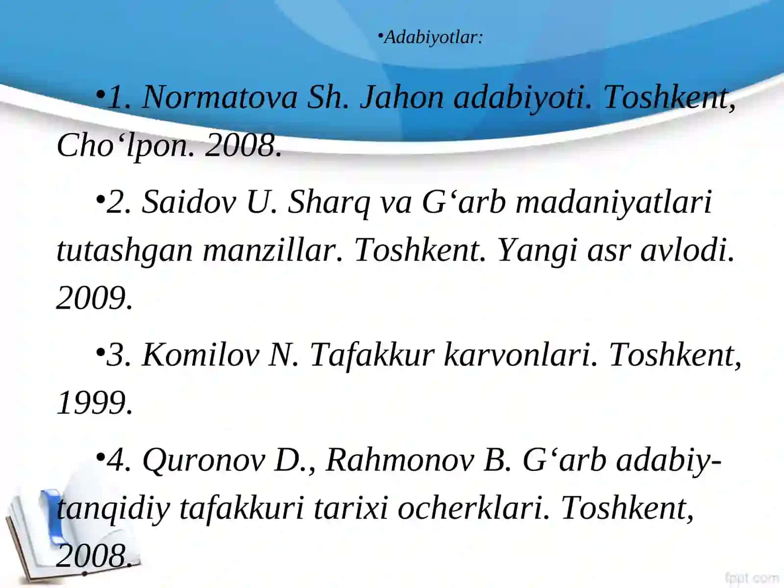 XVII – XVIII ASRLARDA G`ARBIY YEVROPA ADABIYOTI, XVII ASR NEMIS ADABIYOTI 2