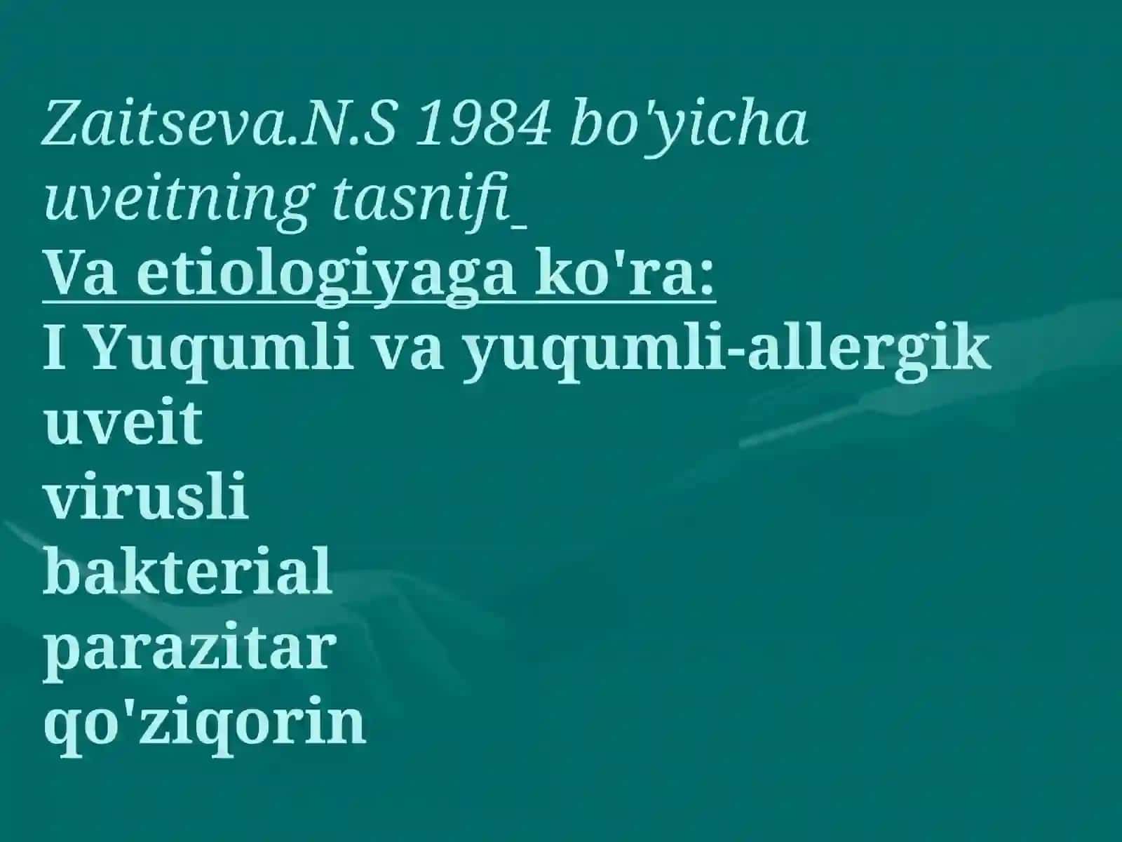 Ko'z kasalliklari 2