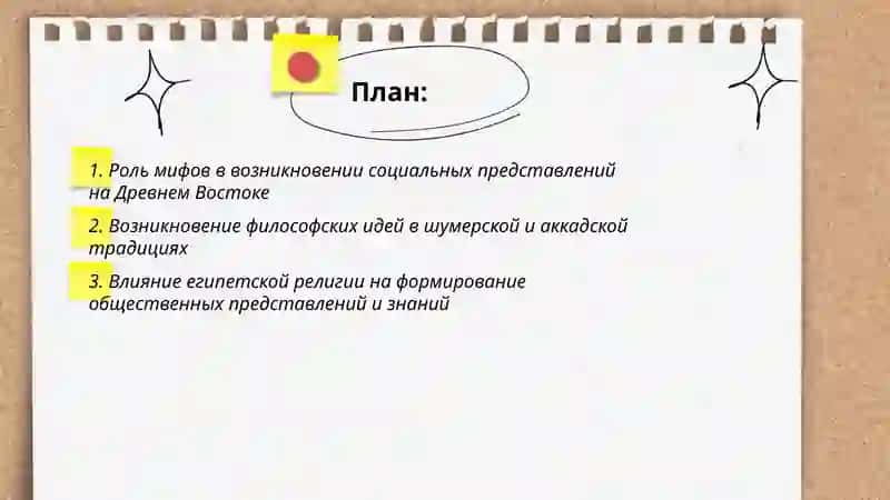 Возникновение асоциальных представление и филосовских знаний на древнем востоке 2