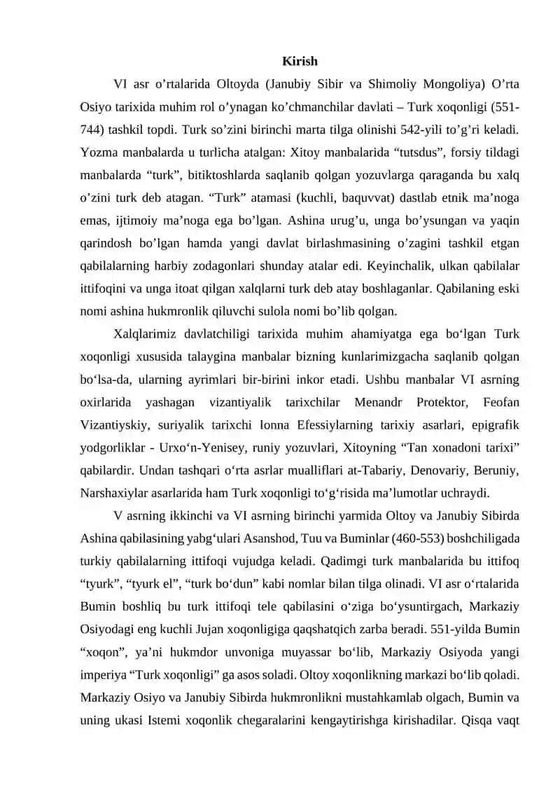 Turk xoqonlik va uning ma’muriy tuzulishi 2