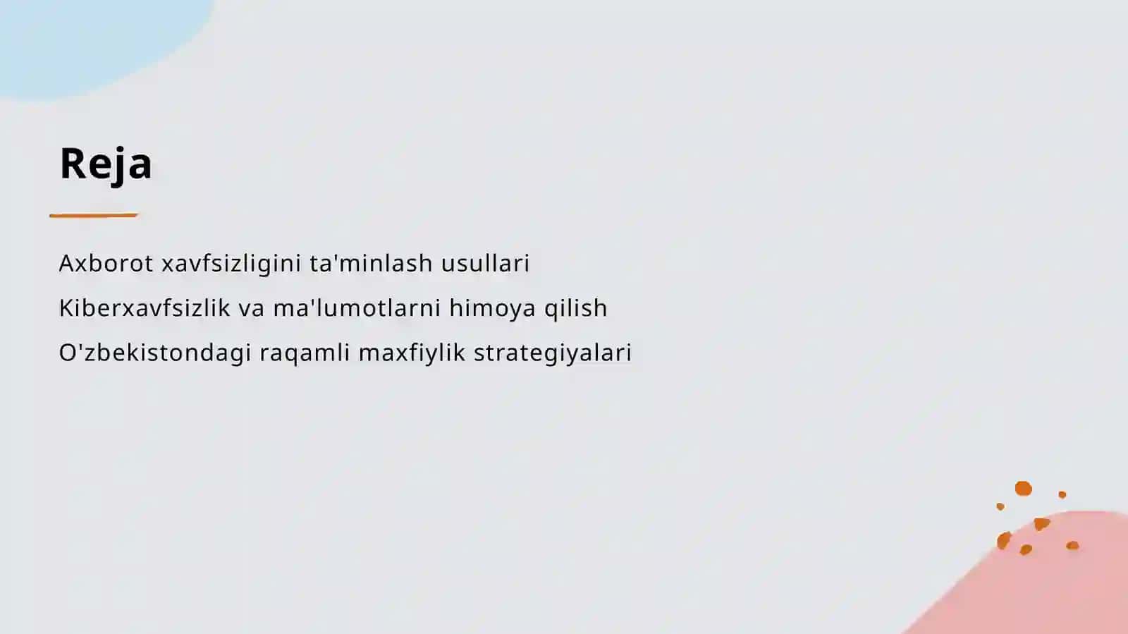 Axborotlarni himoyalash usullari 2