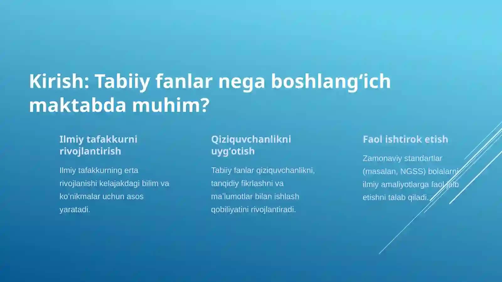 Boshlangʻich taʼlim tabiiy fanlari 2