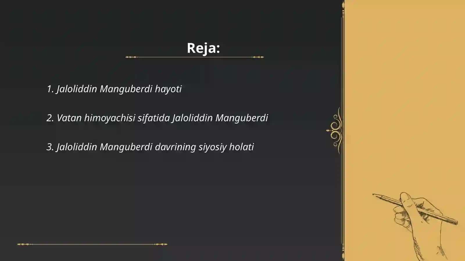 Jaloliddin Manguberdi - Vatan himoyachisi 2