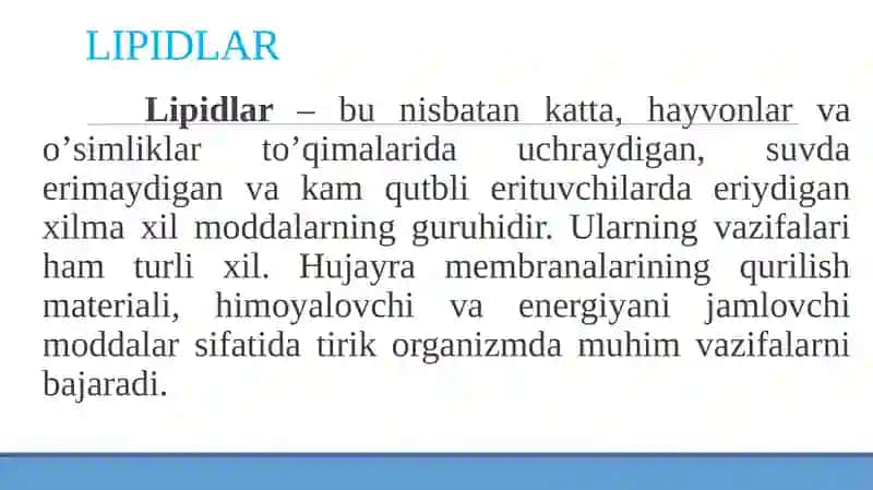 Lipidlаr 2