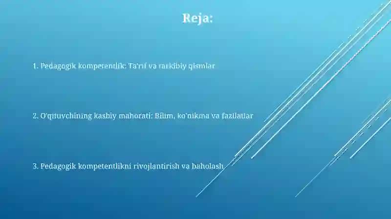 Pedagogik kompetentlik 2