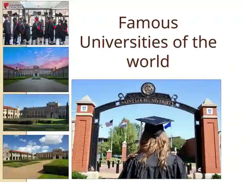 Famous Universities of the world 2