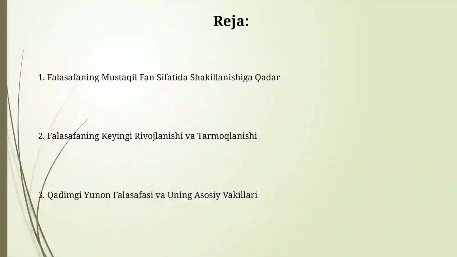 Din falsafasining mustaqil fan sifatida shakllanishi 2