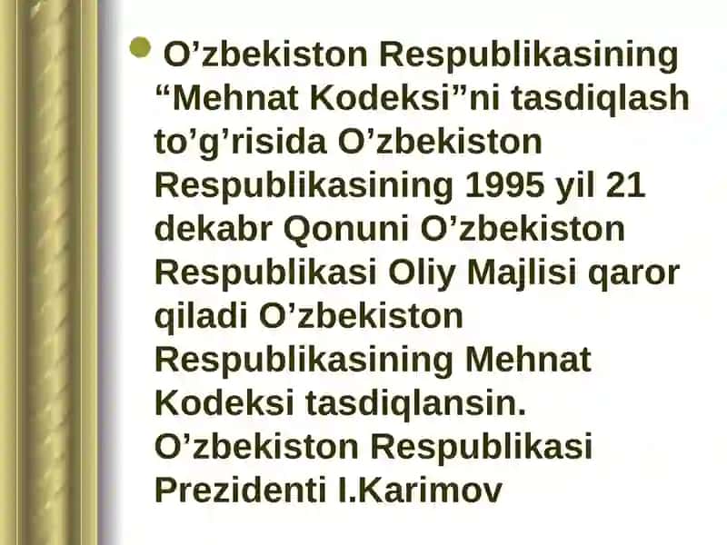 Mehnatni muhofaza qilishning zamonaviy texnika xavfsizligi 2
