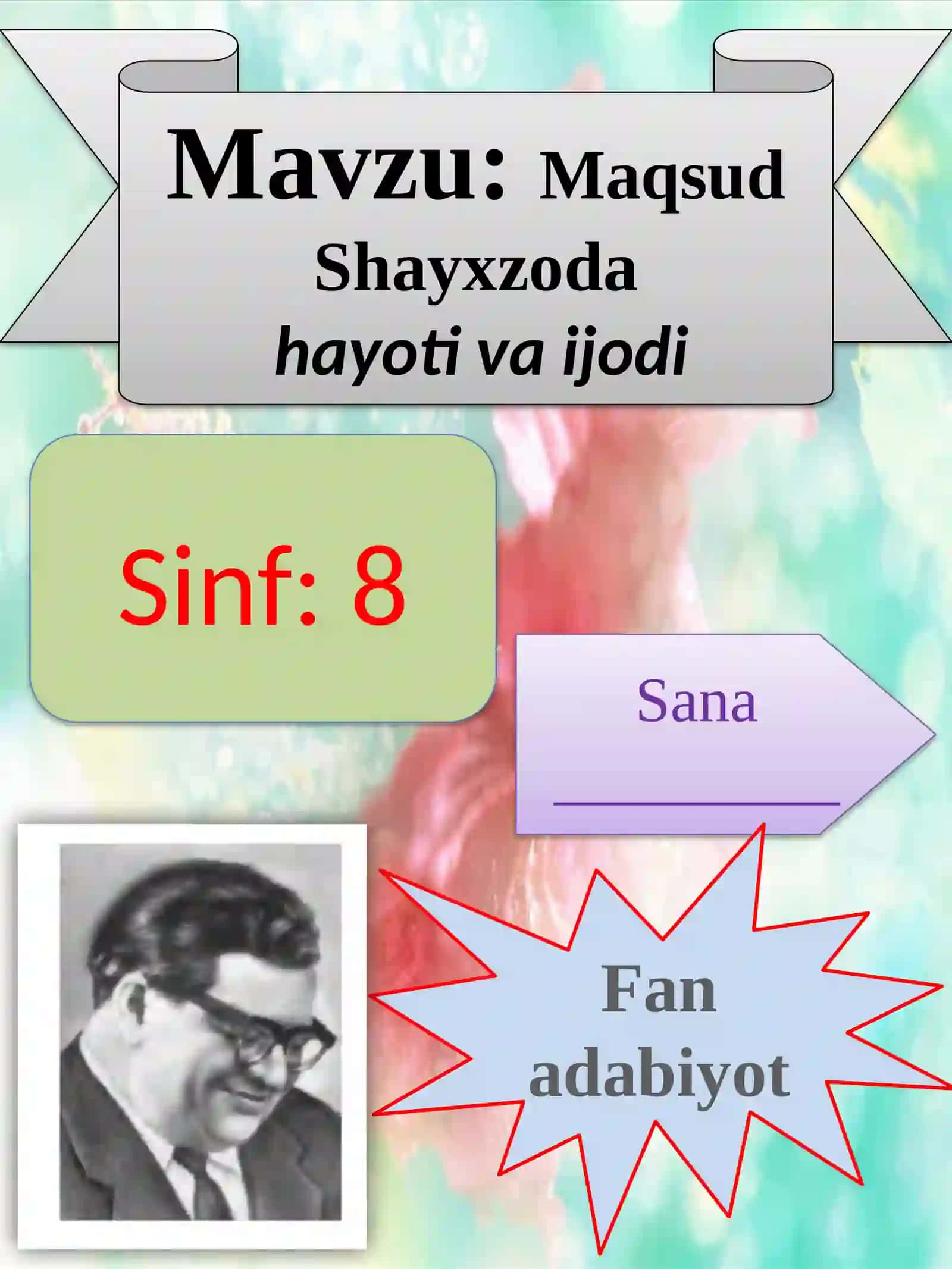 MAQSUD SHAYXZODA 2