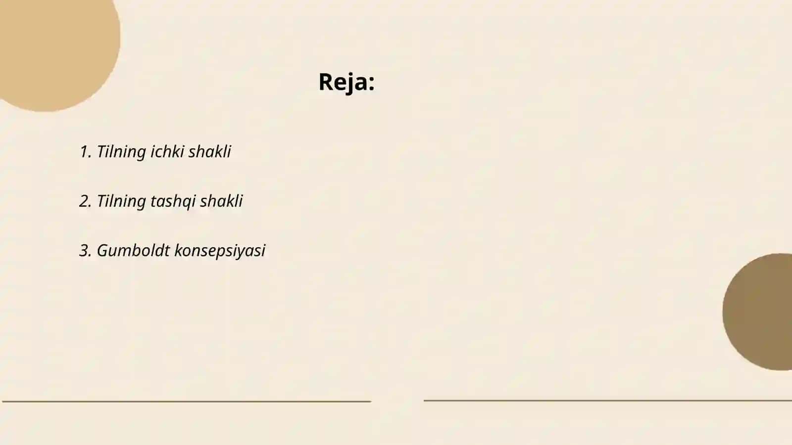 V. Gumboldtning tilning ichki va tashqi shakillari to'g'risidagi ta'limot 2