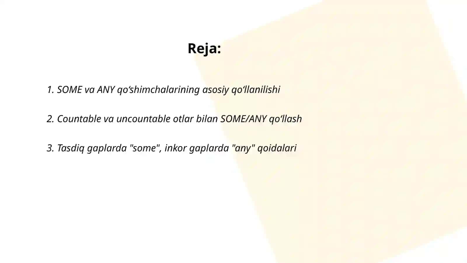 SOME VA ANY QO‘SHIMCHALARIDAN TO‘G‘RI FOYDALANISH 2