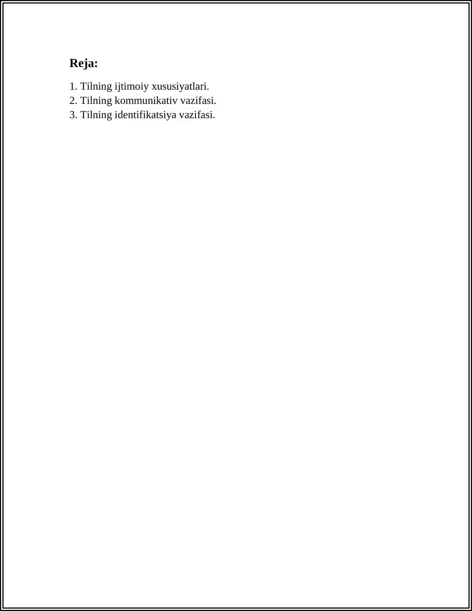 Tilning ijtimoiy xususiyatlari 2