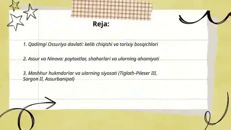 Qadimgi ossuriya madanyati 2