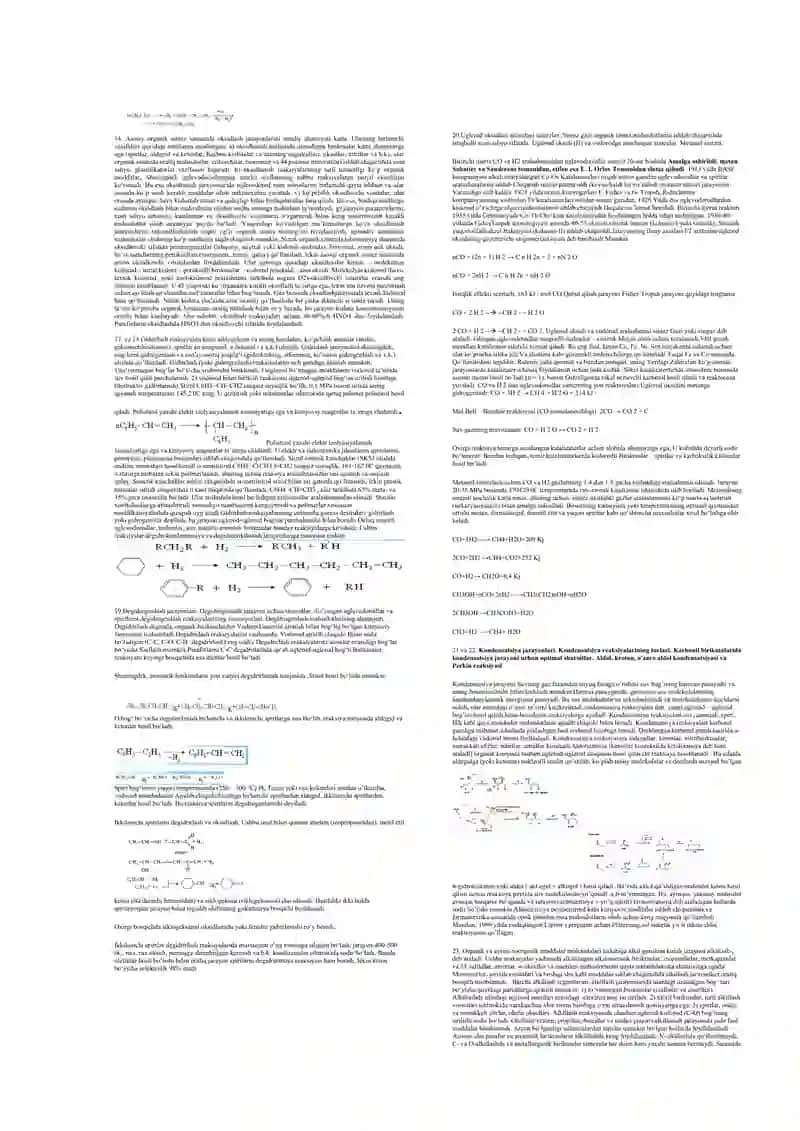 Органик синтез маҳсулотлари 2