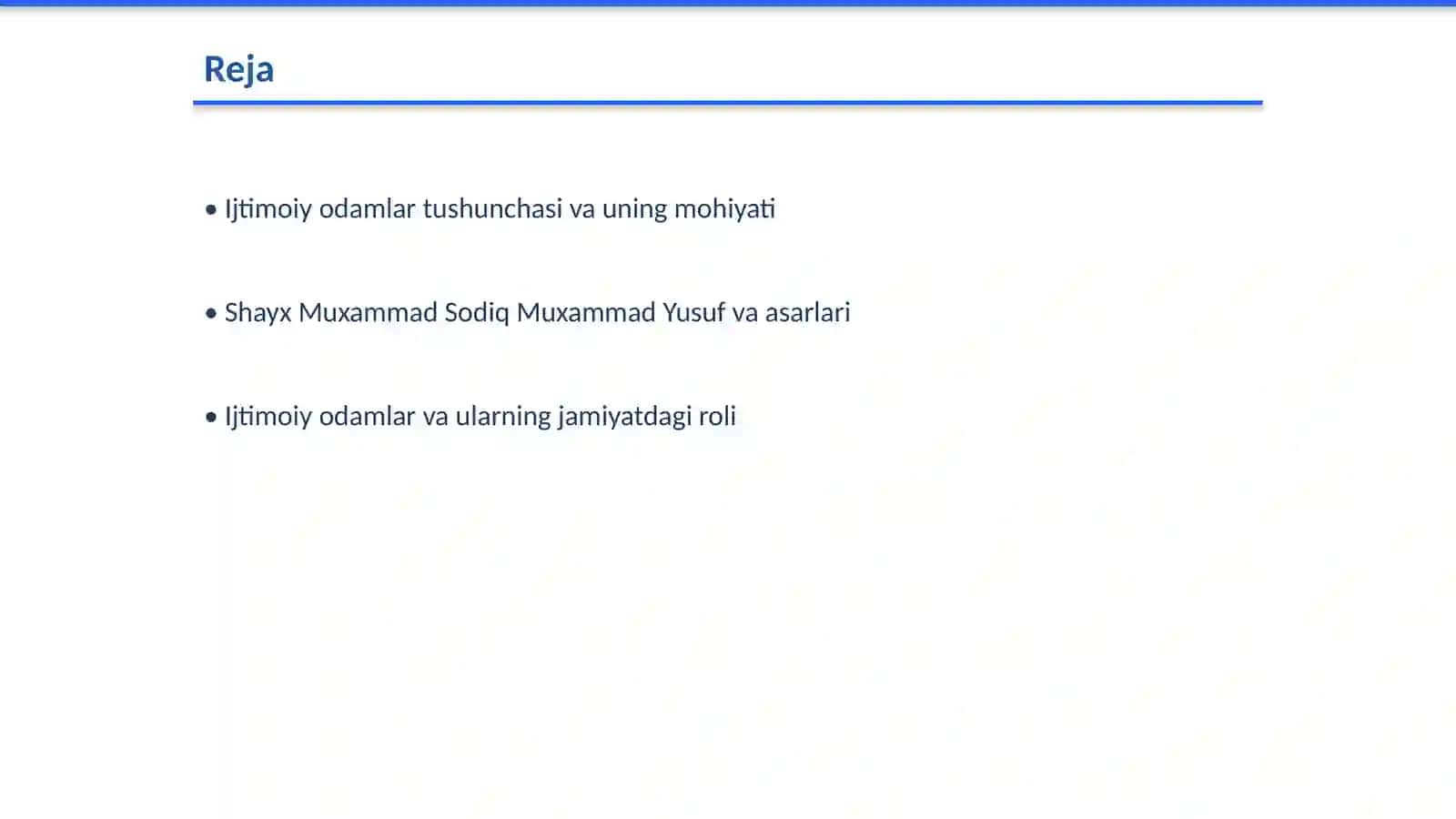 Shayx Muxammad Sodiq Muxammad Yusuf asari "Ijtimoiy odamlar"ini shakllantirish 2