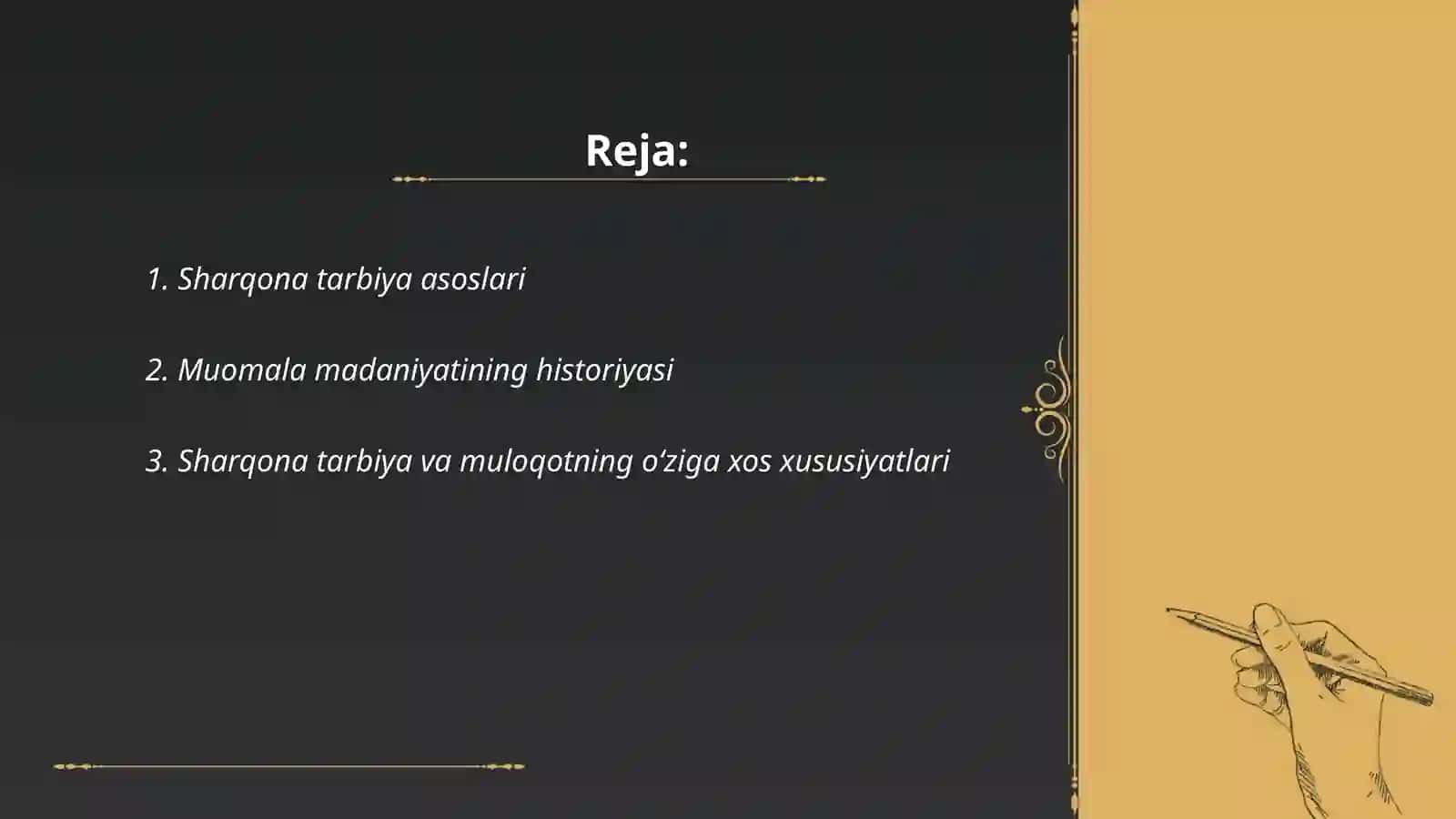 Sharqona tarbiya va muosharat odobining muloqotga taʼsiri 2
