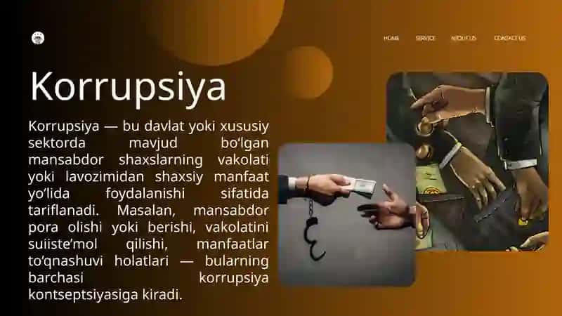 Korrupsiya halokatga yo'l 2