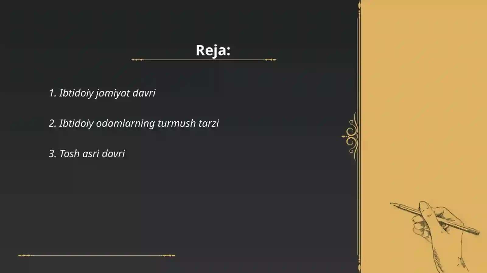Ibtidoiy jamiyat davri 2