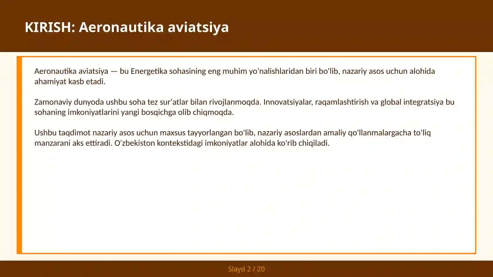Aeronautika aviatsiya 2