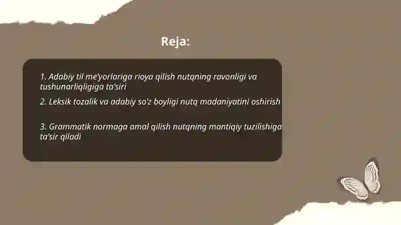 Adabiy til meʼyorlariga amal qilishning nutqqa ta'siri 2