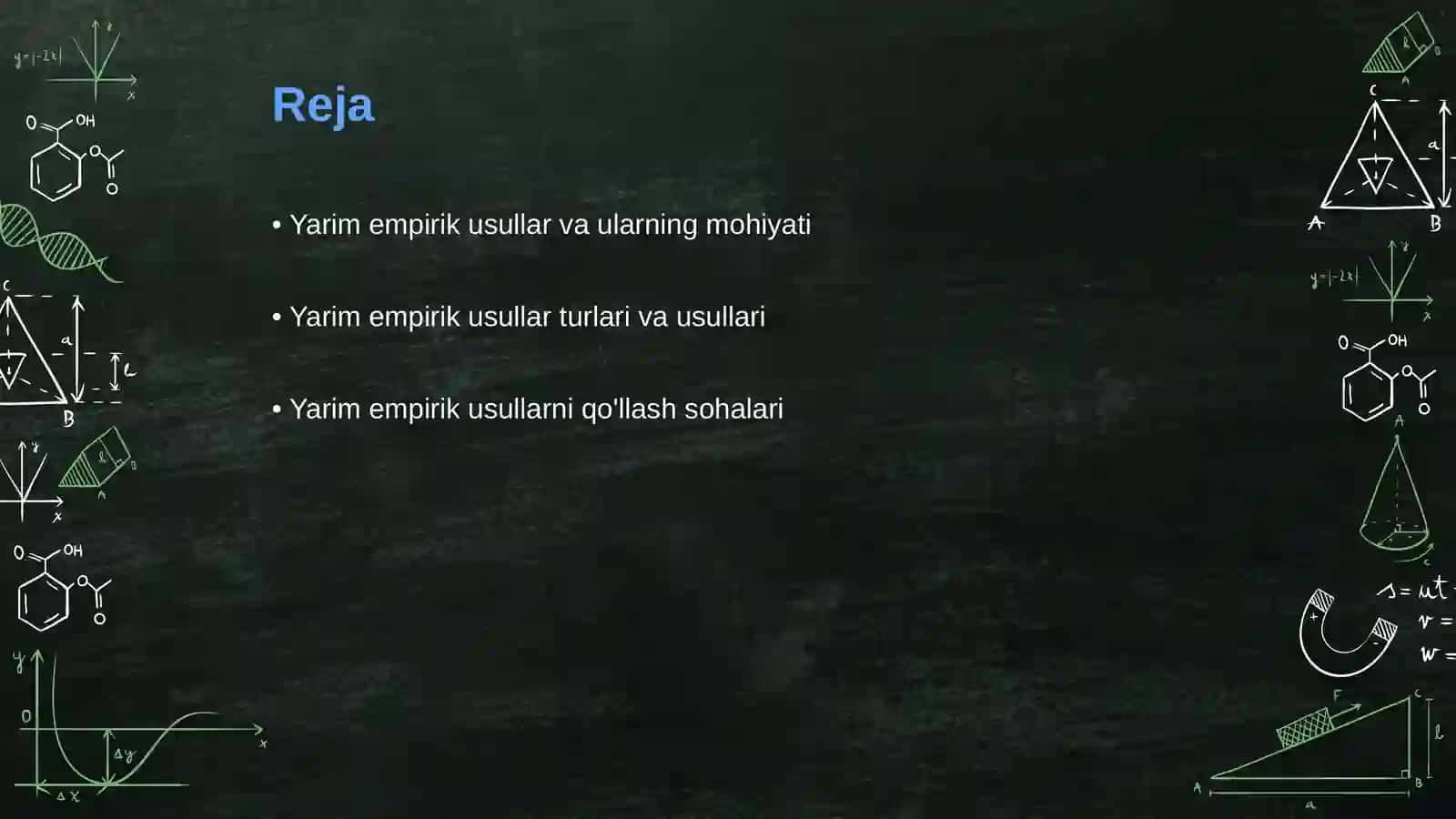 Yarim empirik usullar 2